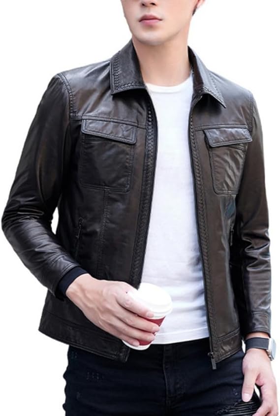 JINLUN ライダースジャケット 未使用 Amazon | [JINLUN] レザージャケット メンズ ライダースジャケット 本